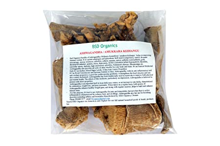 BSD ORGANICS ASHWAGANDHA/AMUKKARA KIZHANGU - 200 G
