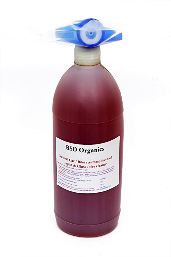 BSD Organics Natural Car/Bike/Automotive wash Liquid - 1litre