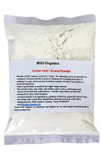 BSD Organics Powder Arrow root/Ararat Powder for Gravy, Puddings, soups,Bread and More - 350 grams