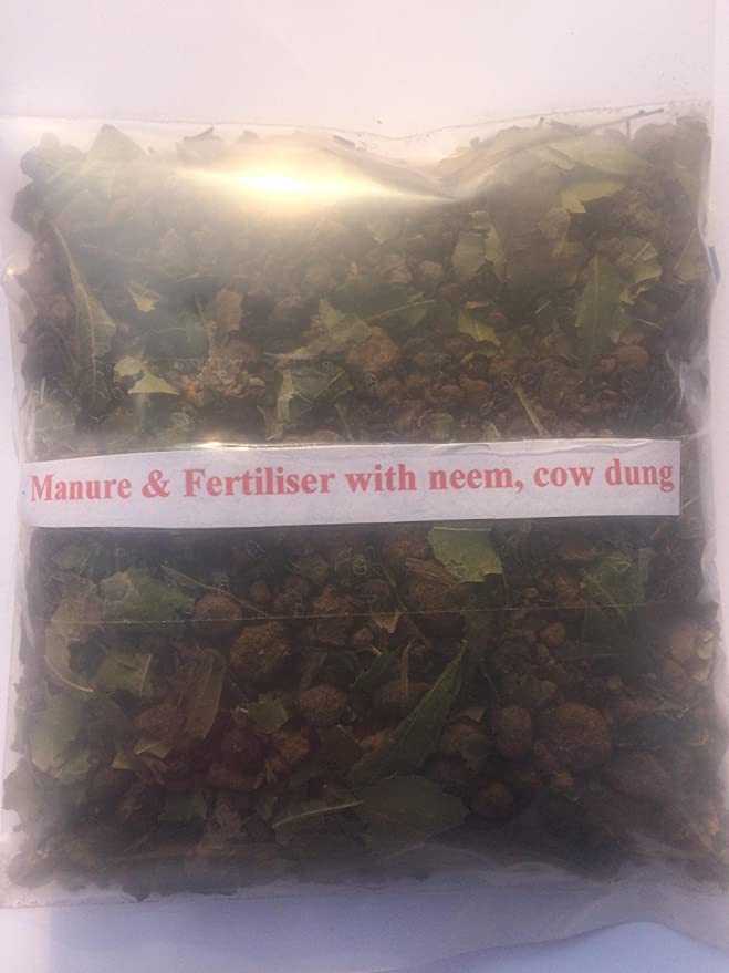BSD Organics Natural Manure & Fertilizer with Neem, Cow Dung - 5 kg