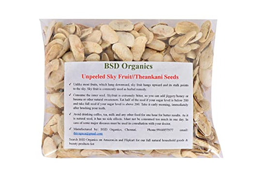 Bsd Organics Sky Fruit/Mahogany/Thean Kai/Theankani seeds -20 Gram