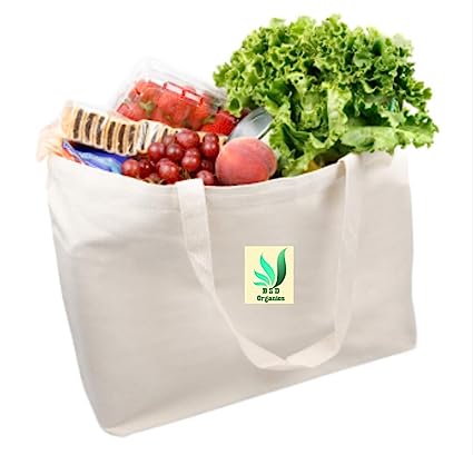 BSD Organics Eco Vegetable Bag with Pockets for Purchase Vegetables, Provision and More -1 Numbers