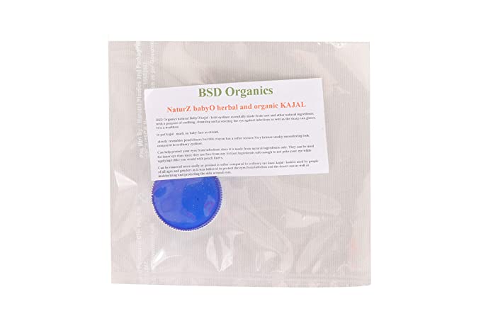 BSD Organics babyO Natural, Herbal and Organic KAJAL - 3 gm