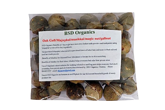 BSD Organics Oak Gull/Majuphal/masikkai/magic nut/gallnut - 100 G