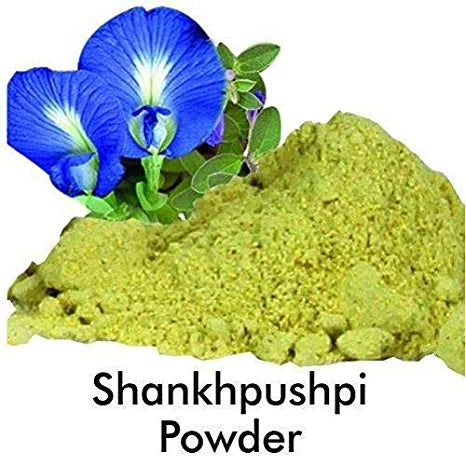 BSD Organics HerbY Sharp Mind Powder of Shankhapushpi/Convolvulus Pluricalis - 100 Gram